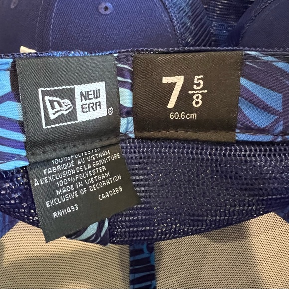 Dodgers All Star Game Hat 7 5/8 3/4 Hawaiian World Series Blue Ohtani - Picture 10 of 14